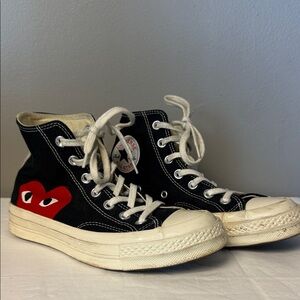 Comme des Garçons Play x Converse Chuck 70 High Black Heart Sneaker